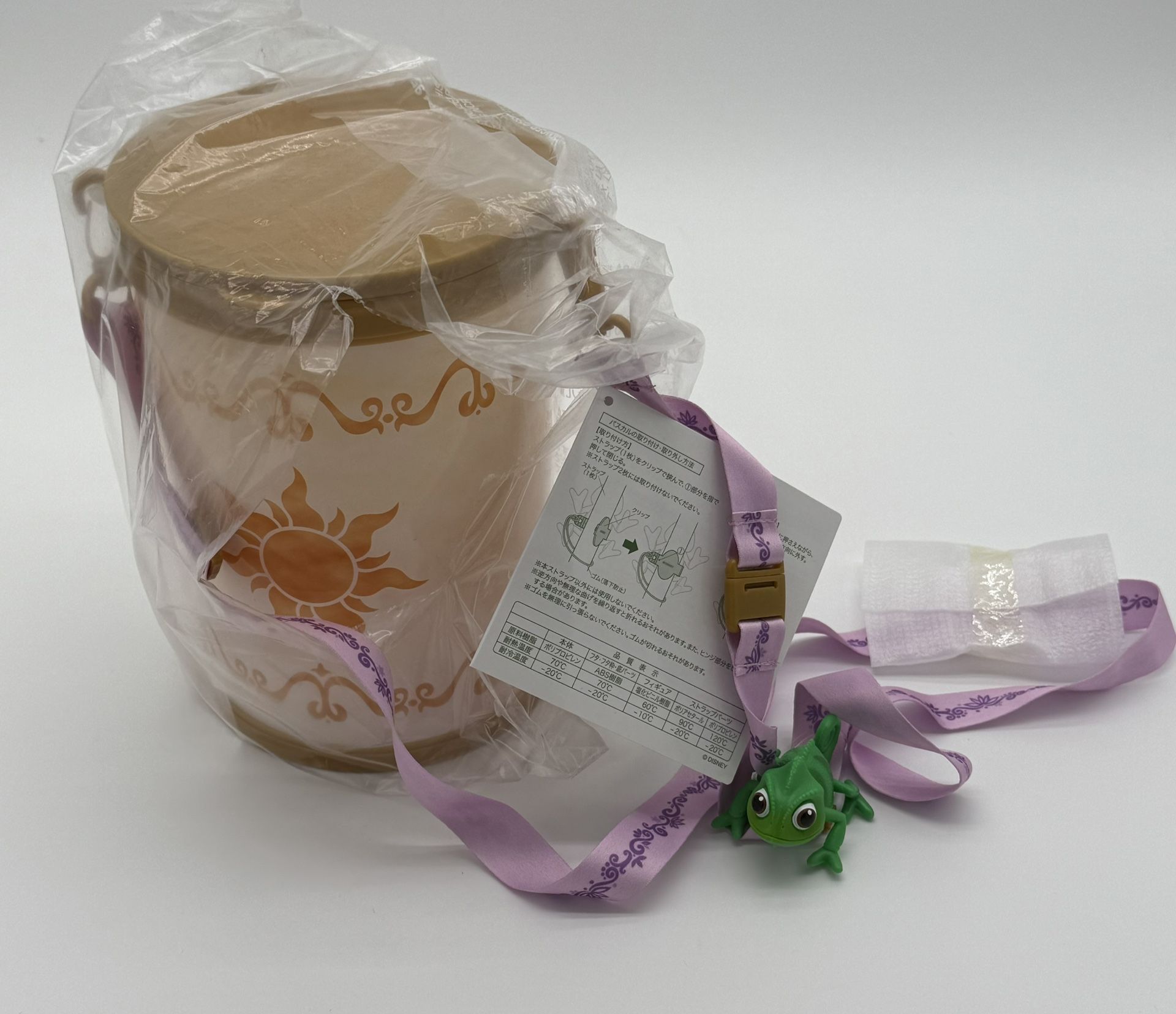 Tokyo Disney Resort Rapunzel Pascal Popcorn Bucket Fantasy Springs Tokyo Disney