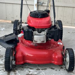 TROY-BILT with Honda Motor lawnmower. Gas Powered lawn mower.