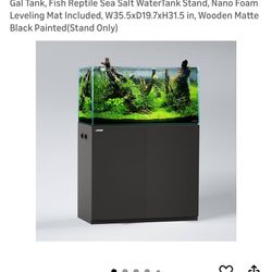 LANDEN Aquarium Wooden Stand and Cabinet for up to 55 Gal Tank,