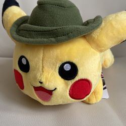 Pokemon Pikachu Safari New With Tags Plush Toy