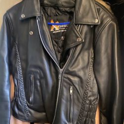 Motocycle Jacket Leather   (Women)