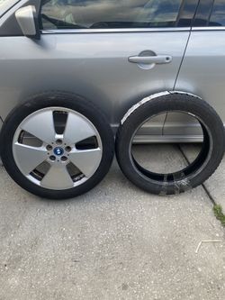 BMW i3 2014 - 2019 rim with Tire and 1 new Bridgestone tire 