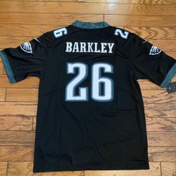 Black Philadelphia Eagles Saquon Barkley jersey