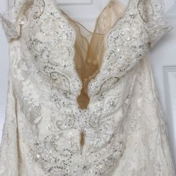 Ivory Mermaid Wedding Dress
