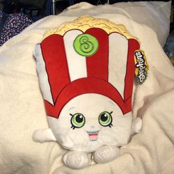 Shopkin Popcorn Pillow
