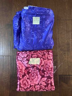 Assorted Cuts Of Silky Feeling Fabric