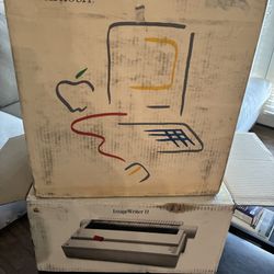 Macintosh 512K Enhanced + ImageWriter II • Complete Boxed Bundle • Vintage Apple
