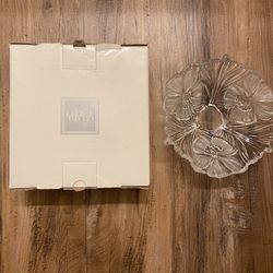 Mikasa Crystal Decorative Bowl - Brand New 