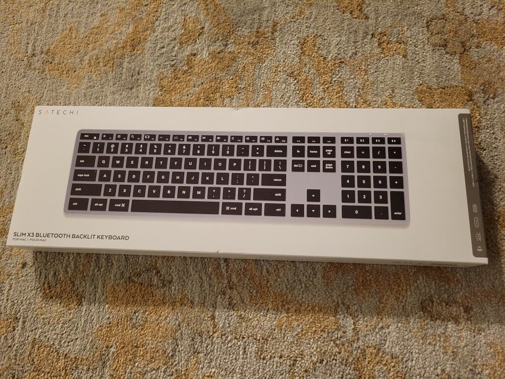 New SATECHI Slim X3 Bluetooth Backlit Keyboard