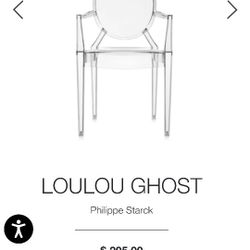 Kartell Louis Ghost Chair