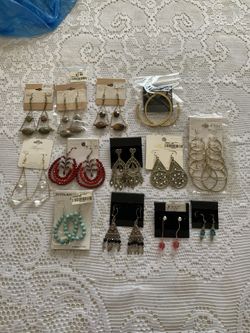 NEW EARRINGS AT $3.50 EACH