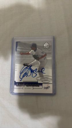 Eric Gagne autograph card
