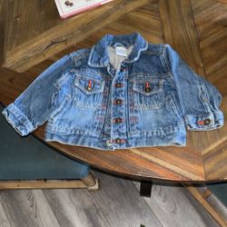 Girls Jean Jacket Size 12 Months 