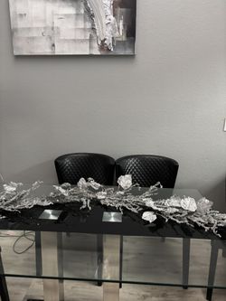 6’ Lit Crystal Table Runner