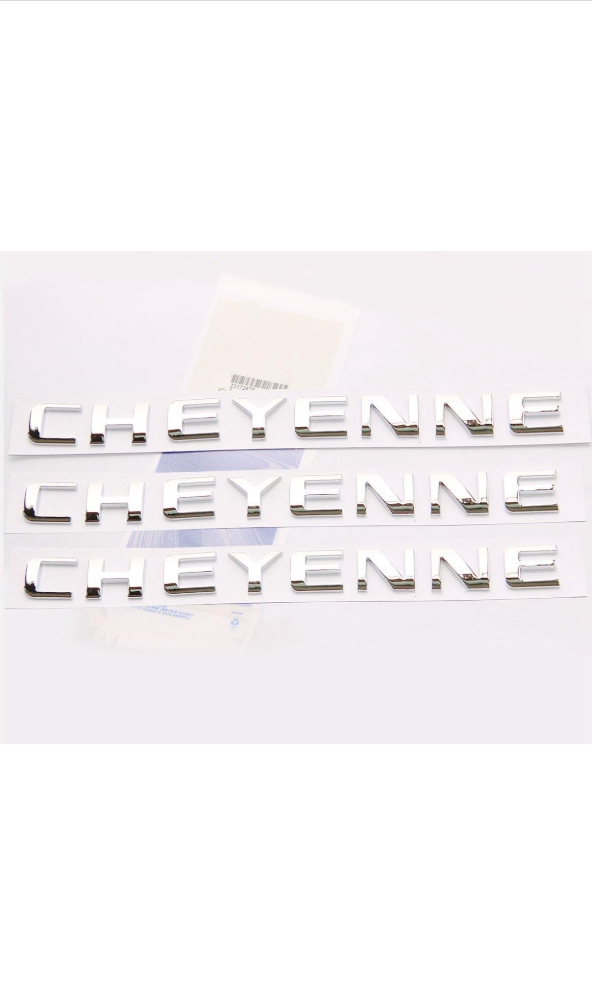 CHEYENNE Decal