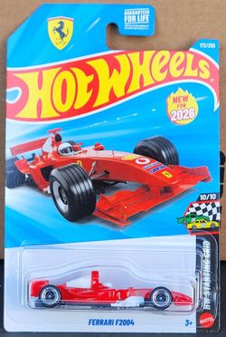 New! Hot Wheels Ferrari F2004