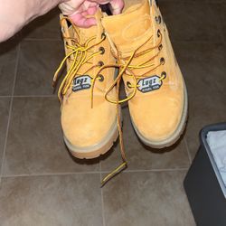 Women’s Size 8 Lugz Steel Toe Work Boot