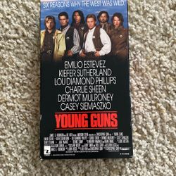 YOUNG GUNS vhs