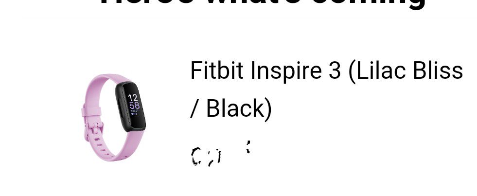 Fitbit Inspire 3 (New)