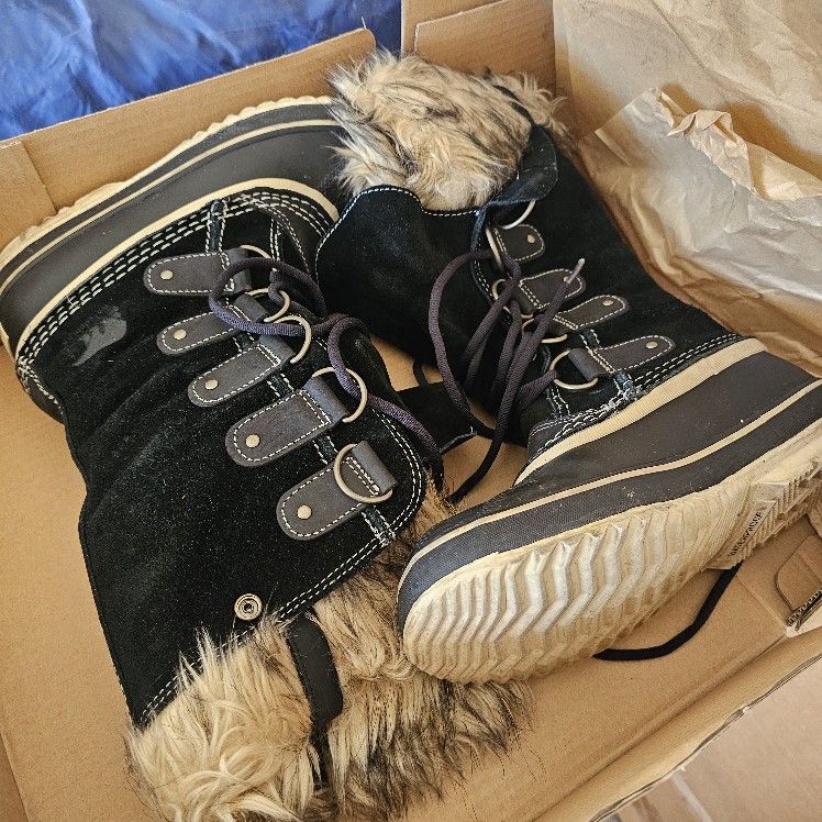 Sorel Joan Of Arctic Snow Boots-Womens Sz 8.5