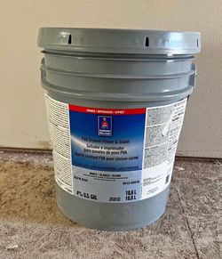 Primer White Interior. New 5 gallons