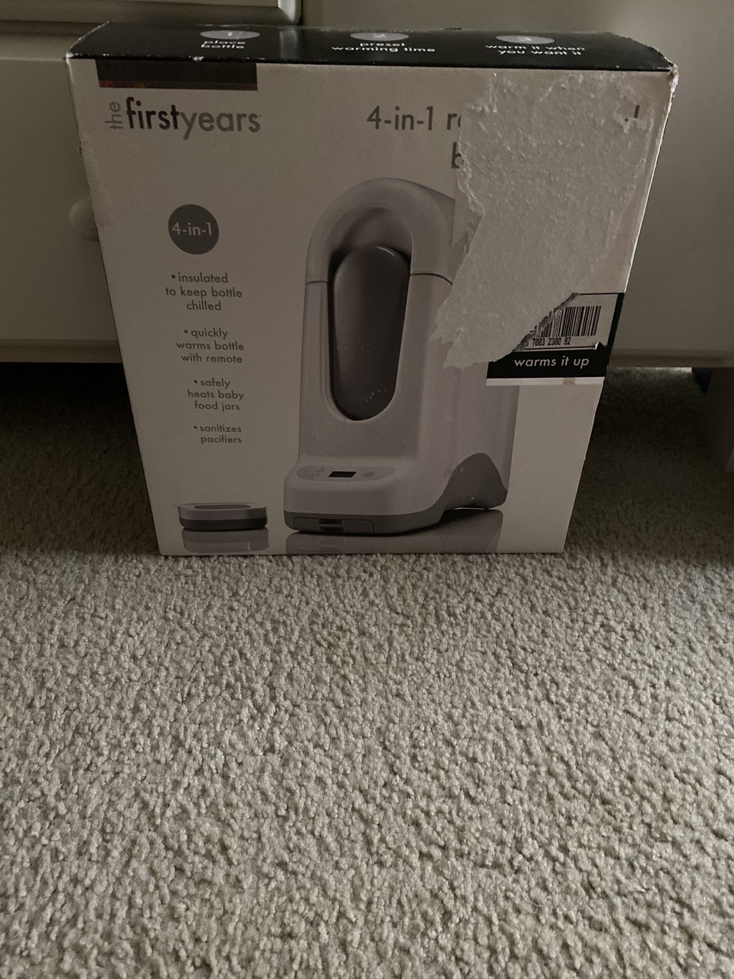 The First Years 4-in-1 Remote Control Bottle Warmer