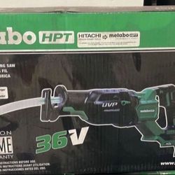 Hitachi Metabo HPT 36v Cordless Reciprocating Saw Only No Charger BRAND NEW IN BOX