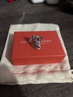 James Avery Swirls and Scrolls Hearts Ring