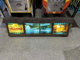 Hamms Beer Large Scene O Rama Sign Motion Breweriana