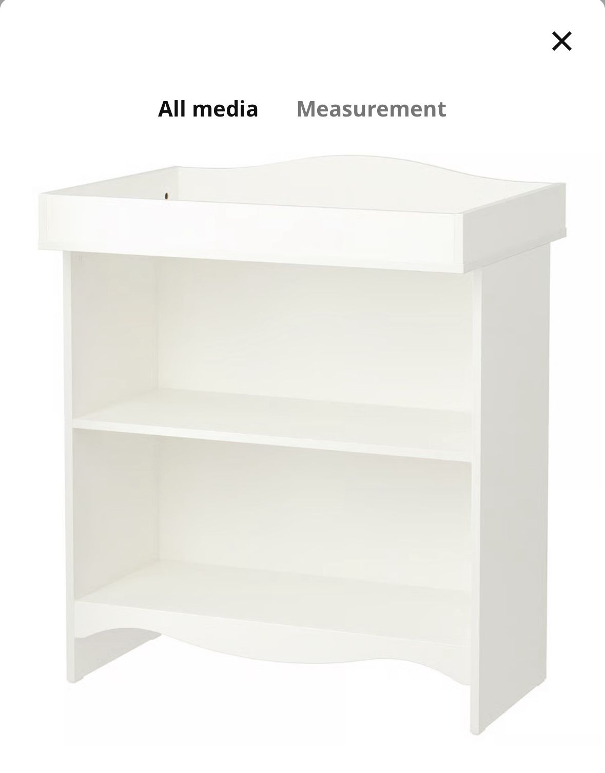 Diaper Changing Table With Racks 