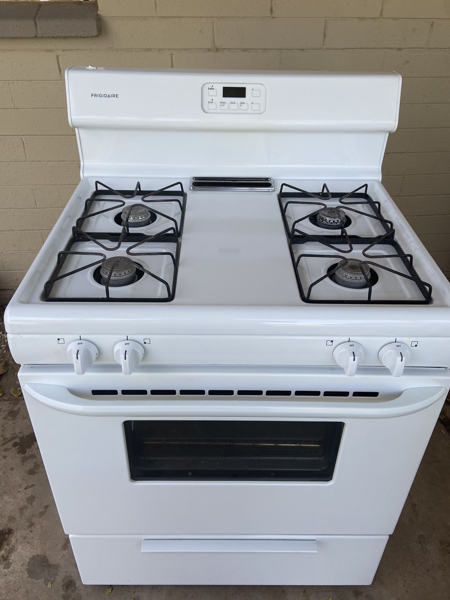 Fridge and gas stove combo