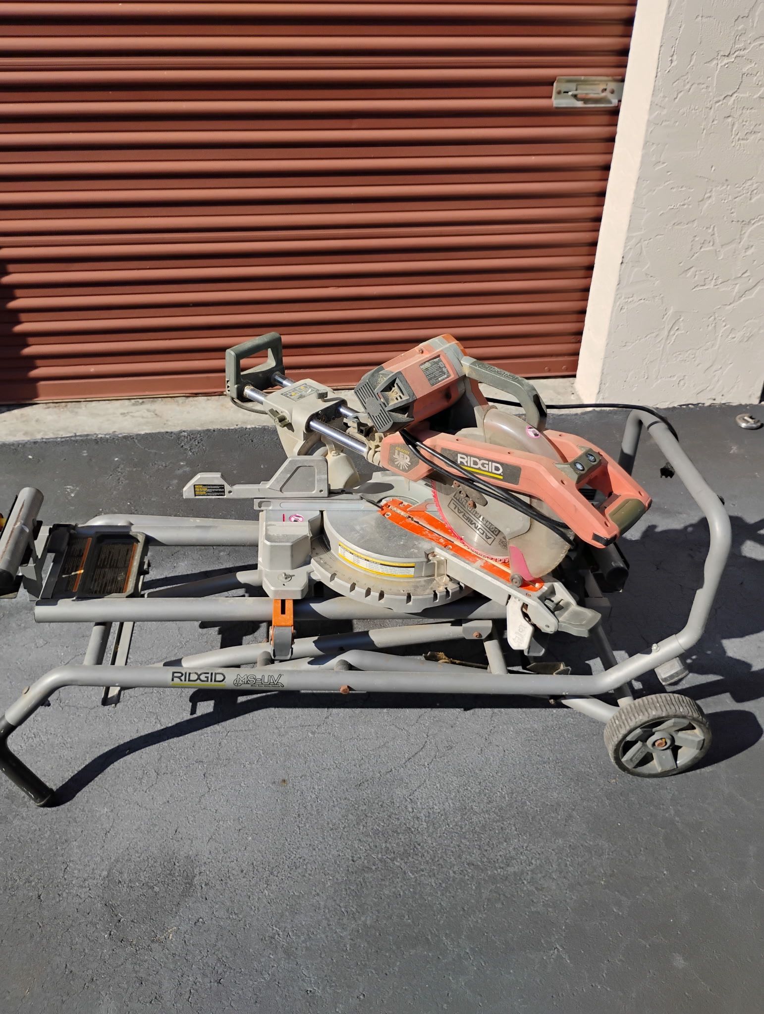 Miter Saw With A Stand