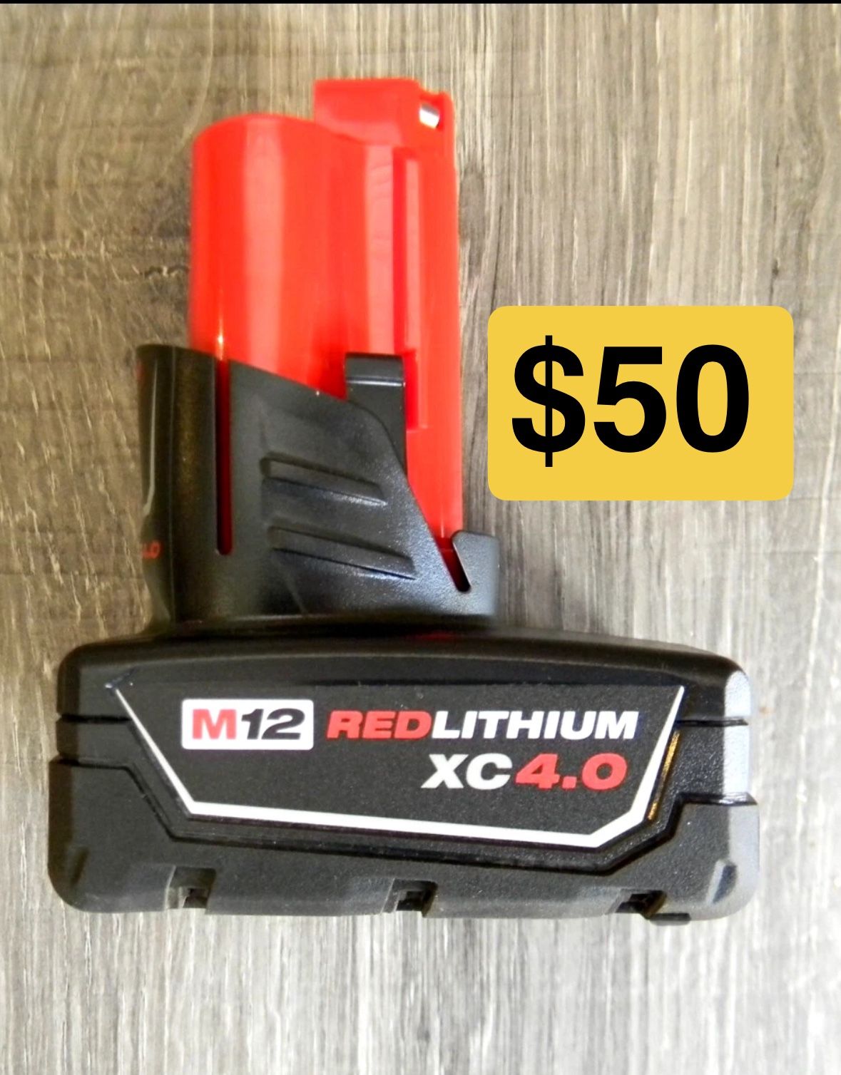 Milwaukee new battery 4ah M12 nueva