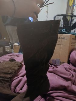 Brand new brown high tops bottom size 8
