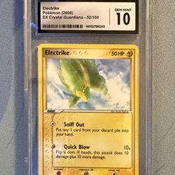 GEM MINT 10 Electrike