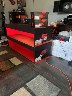 Jordan 1 Custom Storage Shoe Box -   Nike shoe box storage, Shoe box  storage, Shoe box