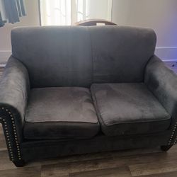 Gray Loveseat