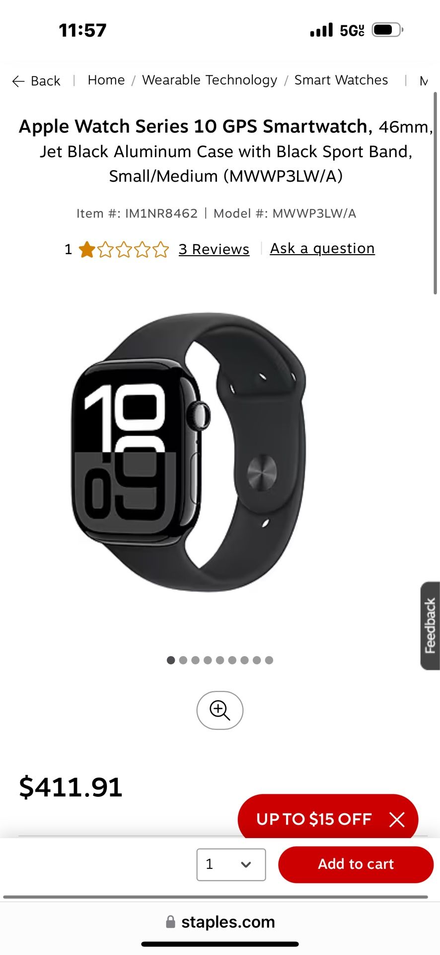 Apple Watch 10 46mm