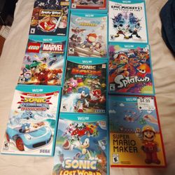 Wii U Games $10 Each 
