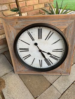 Beautiful wood clock