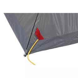 Coleman Flatwoods II 6 Person Dome Tent Gray Red for Sale in