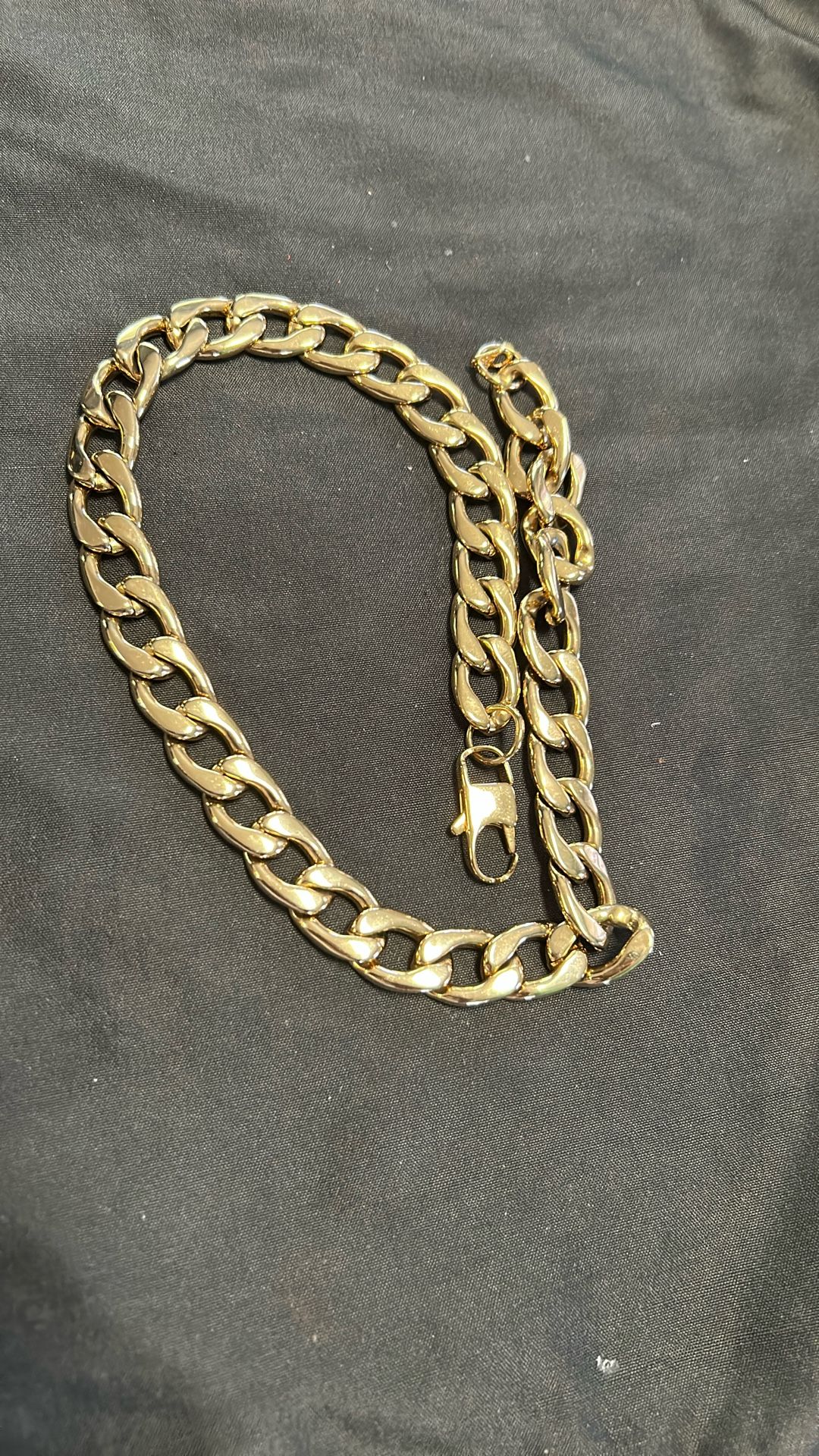 18k gold plated 18"