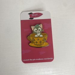 Mad Hatter Tea Cup Mystery pin