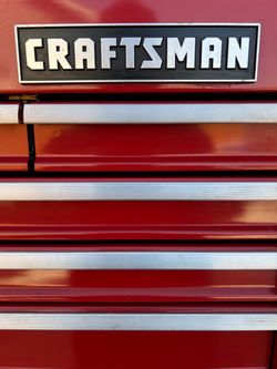 Craftsman tool box