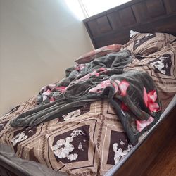 Queens Bed , Dresser And Night Stand For Sale 