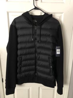 New Authentic Polo Hoodie W Tags