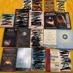 Assorted Books: Novels, Spirituality, Self-Help