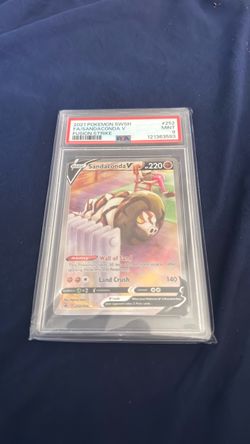 Sandaconda V Full Art PSA 9 Pokémon Card