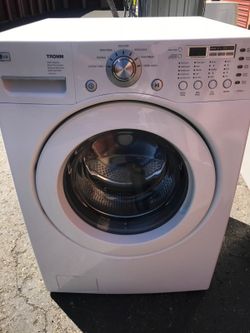 LG brand washing machine 3 months warranty delivery and installation
