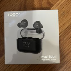  Crystal Buds Bluetooth 5.3 True Wireless Stereo Earbuds 